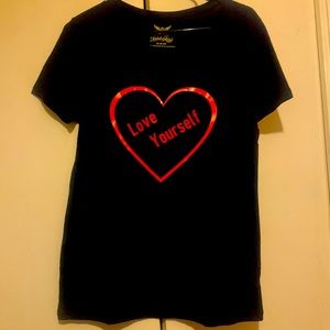 Custom love yourself tshirt